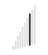 Heavy Duty Rack Strip black 16 U