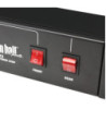 19" Power Strip 2U 9-way with 2 switches