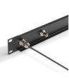LD Systems 19" Antenna Rackmount Kit with 4 BNC Connectors
