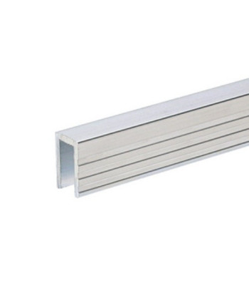 Aluminium Capping Channel for 7 mm Dividing Wall - 2 x 2 meter