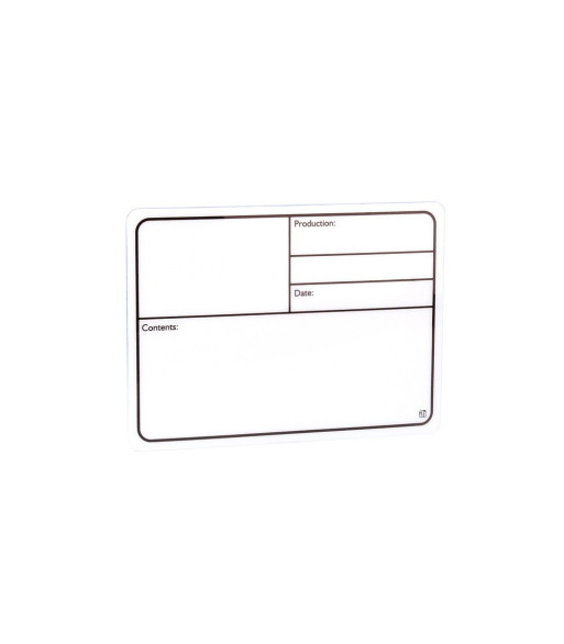 Tour Label plastic white self-adhesive 220 x 150mm Tour Label plastic white self-adhesive 220 x 150mm