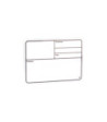Tour Label plastic white self-adhesive 130 x 85mm