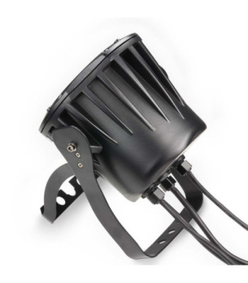 Cameo 12 x 3 W TRI Colour LED Outdoor PAR Can RGB in Black Housing