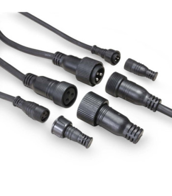 Cameo 12 x 3 W TRI Colour LED Outdoor PAR Can RGB in Black Housing