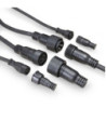 Cameo 12 x 3 W TRI Colour LED Outdoor PAR Can RGB in Black Housing