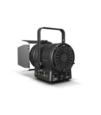 Cameo Theater Spot with Fresnel Lens and 200 W 6-in-1 LED in Black Housing