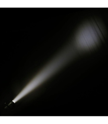 Cameo Theatre Spotlight with PC Lens and 60W RGBW LED in Black Housing