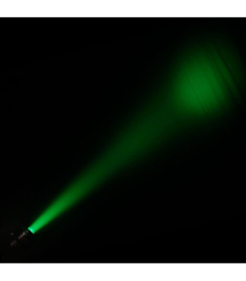 Cameo Theatre Spotlight with PC Lens and 60W RGBW LED in Black Housing