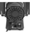 Cameo Theatre Spotlight with PC Lens and 40 Watt Warm White LED in Black Housing