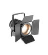 Cameo Theatre Spotlight with Fresnel Lens and 180 Watt Warm White LED in Black Housing