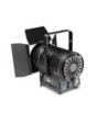 Cameo Theatre Spotlight with Fresnel Lens and 180 Watt Warm White LED in Black Housing
