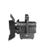 Cameo Theatre Spotlight with Fresnel Lens and 180 Watt Warm White LED in Black Housing