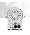 Cameo Theatre Spotlight with PC Lens and 40 Watt Warm White LED in White Housing