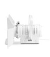 Cameo Theatre Spotlight with PC Lens and 40 Watt Warm White LED in White Housing