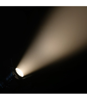 Cameo Theatre Spotlight with PC Lens and 40 Watt Warm White LED in White Housing