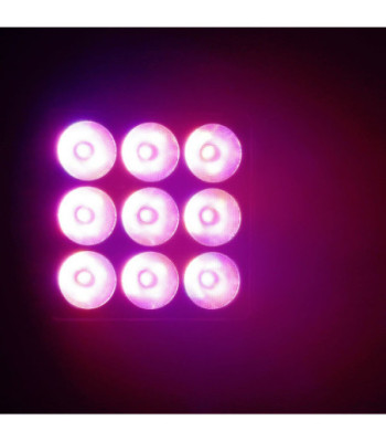 Cameo Outdoor Flood Light with 9 x 12 W RGBWA + UV 6-In-1 LEDs