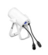 Cameo Compact Spot Light With 15W RGBW LED In White Housing