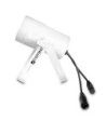 Cameo Compact Spot Light With 15W RGBW LED In White Housing