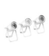 Cameo Compact Spot Light With 15W RGBW LED In White Housing