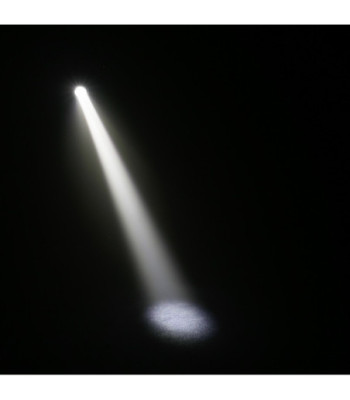 Cameo Compact Spot Light With 15W RGBW LED In White Housing