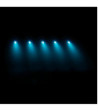 Cameo Compact Spot Light With 15W RGBW LED In White Housing