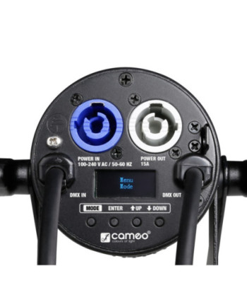 Cameo Compact Spot Light with 15 W Warm White LED in Black Housing