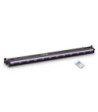 Cameo 12 x 3 W UV LED Bar in Black Housing with IR Remote Control