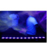 Cameo 12 x 3 W UV LED Bar in Black Housing with IR Remote Control
