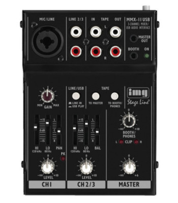 USB mixer - MMX-11USB IMG STAGELINE
