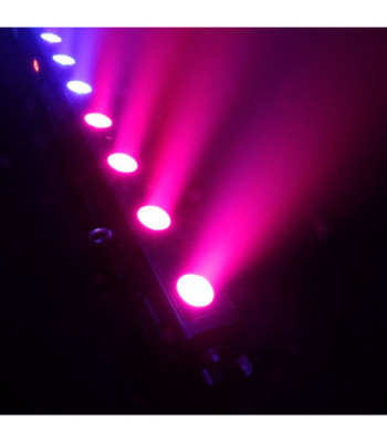 Cameo 12 x 3 W TRI LED Bar in Black Housing with IR Remote Control