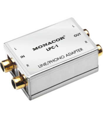 Line/phono-adapter - LPC-1 MONACOR