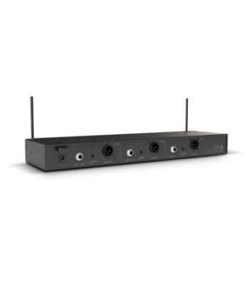 LD Systems Dual - Wireless Microphone System with 2 x Bodypack and 2 x Headset - 584 - 608 MHz