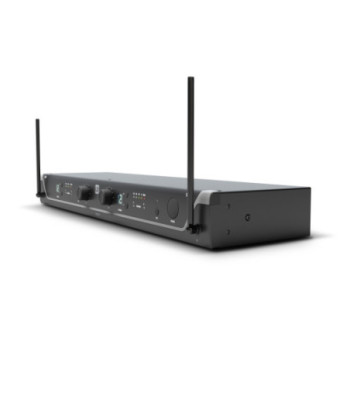 LD Systems Dual - Wireless Microphone System with 2 x Bodypack and 2 x Headset - 584 - 608 MHz