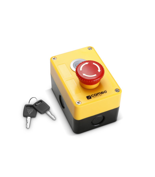 Cameo Emergency Stop Switch with Key Control Cameo Emergency Stop Switch with Key Control