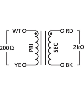 Line-trafo - NTE-1 NEUTRIK