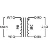 Line-trafo - NTE-1 NEUTRIK