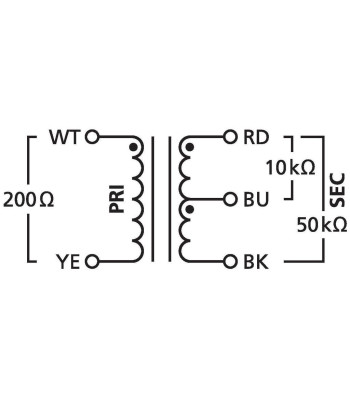 Line-trafo - NTE-10/3 NEUTRIK