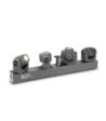 Cameo Lighting System with 4 Ultra-fast 32 W RGBW Quad LED Moving Heads