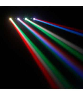 Cameo Lighting System with 4 Ultra-fast 32 W RGBW Quad LED Moving Heads