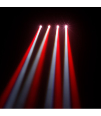Cameo Lighting System with 4 Ultra-fast 32 W RGBW Quad LED Moving Heads