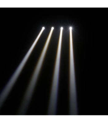 Cameo Lighting System with 4 Ultra-fast 32 W RGBW Quad LED Moving Heads