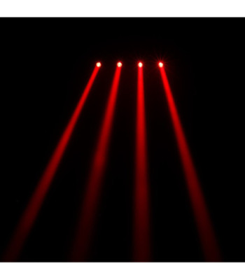 Cameo Lighting System with 4 Ultra-fast 32 W RGBW Quad LED Moving Heads