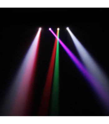 Cameo Lighting Set with 4 Ultra-fast 10 W CREE RGBW Quad LED Moving Heads