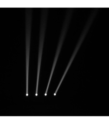 Cameo Lighting Set with 4 Ultra-fast 10 W CREE RGBW Quad LED Moving Heads
