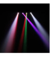 Cameo Lighting Set with 4 Ultra-fast 10 W CREE RGBW Quad LED Moving Heads