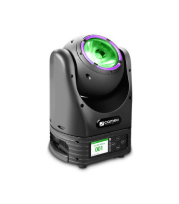 Cameo Unlimited Rotation Beam Moving Head with LED Ring