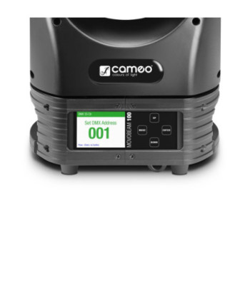 Cameo Unlimited Rotation Beam Moving Head with LED Ring