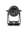 Cameo Compact Spotlight with 40W RGBW LED in Black Housing