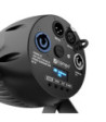 Cameo Compact Spotlight with 40W RGBW LED in Black Housing