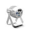 Cameo Compact Spotlight with 40W RGBW LED in White Housing